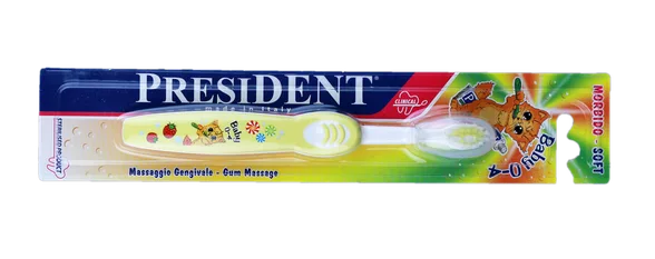 President Baby zobu birste, 1 gab.