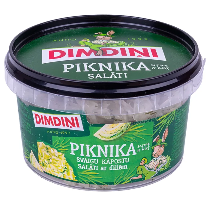 KĀPOSTU SALĀTI AR DILLĒM 400G