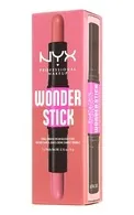 NYX PROFESSIONAL MAKEUP WONDER STICK DIVPUSĒJS VAIGU SĀRTUMS, 01 LIGHT PEACH+BABY PINK