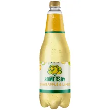 Сидр Somersby Pineapple Lime 4,5%, 1 л