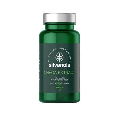 Silvanols Chaga Extract kapsulas N60