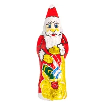 Шоколадная фигурка Wolnosc Санта Клаус с глазурью со вкусом какао и молока, 40 г