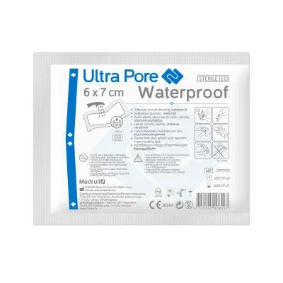 Medrull Ultra Pore ūdenizt.pašl.ster. pārsējs 6 x 7 cm N1