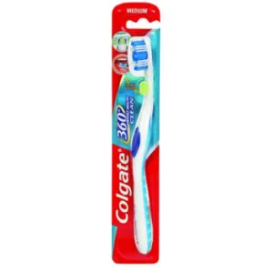 ZOBU BIRSTE COLGATE 360 CLEAN MEDIUM