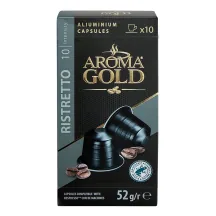 KAFIJAS KAPSULAS AROMA GOLD RISTRETTO 10X5,2G