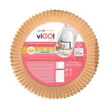 KARSTĀ GAISA FRITERA CEPŠANAS VEIDNES VIGO! XXL 16CM, 50GAB