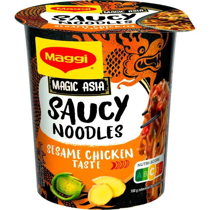 ĀTRI PAGATAVOJAMĀS NŪDELES MAGGI SESAME CHICKEN 75G