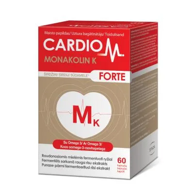 Cardio M Monakolin K kapsulas N60