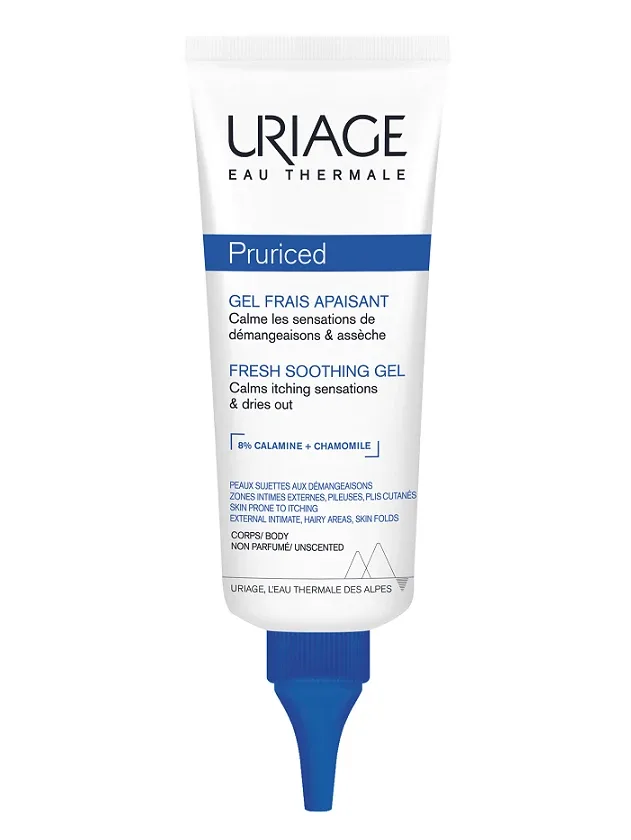 Uriage Pruriced nomierinošs atsvaidzinošs gels, 100 ml