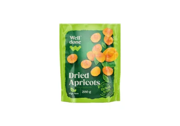 ŽĀVĒTAS APRIKOZES WELL DONE 200G