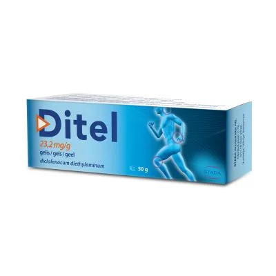 Ditel 2% gels 50 g