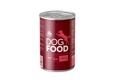 KONSERVĒTA SUŅU BARĪBA HAPPY TAILS LIELLOPU 1,25KG