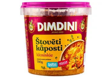 KĀPOSTI ŠTOVĒTI DIMDIŅI 700G