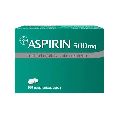 Aspirin 500 mg tabletes N100
