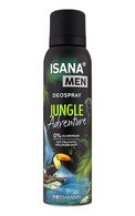 ISANA MEN JUNGLE ADVENTURE IZSMIDZINĀMS DEZODORANTS, 150ML