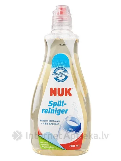 Nuk mazgāšanas līdzeklis pudelēm un knupjiem, 500 ml