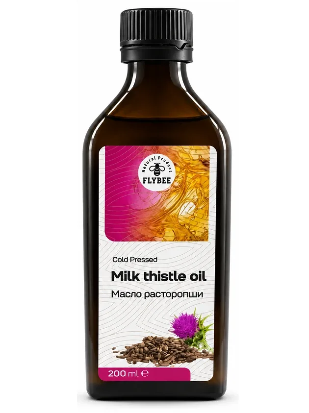 Auksti spiesta mārdadžu eļļa flybee, 200 ml