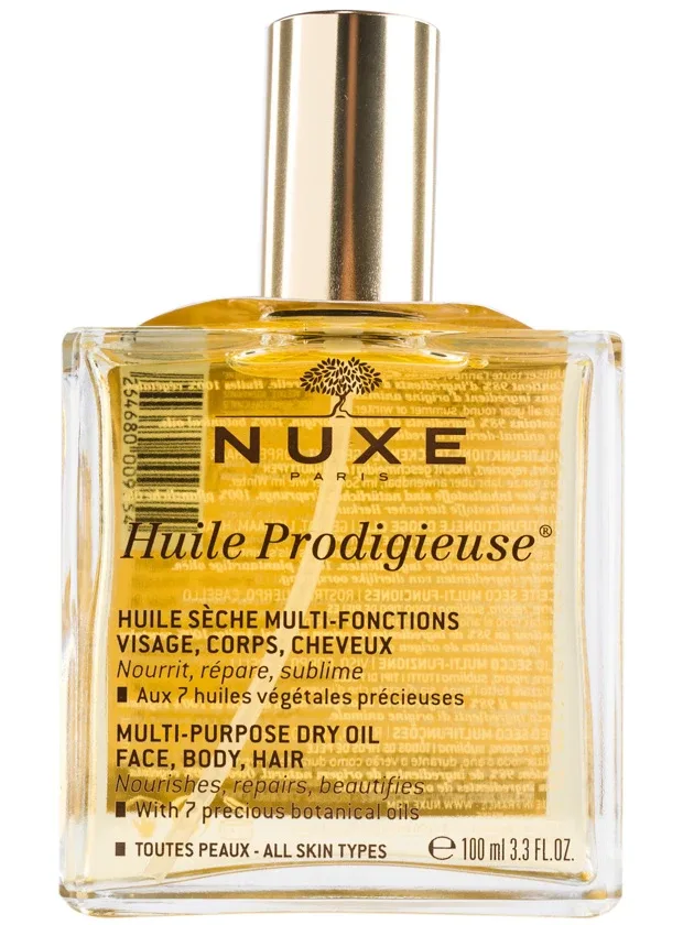 Nuxe Huile Prodigieuse sausā eļļa sejai un ķermenim, 100 ml