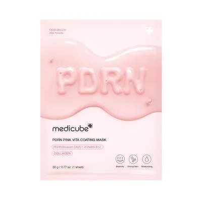 Medicube PDRN Pink Vita coating sejas maska 22 g N1