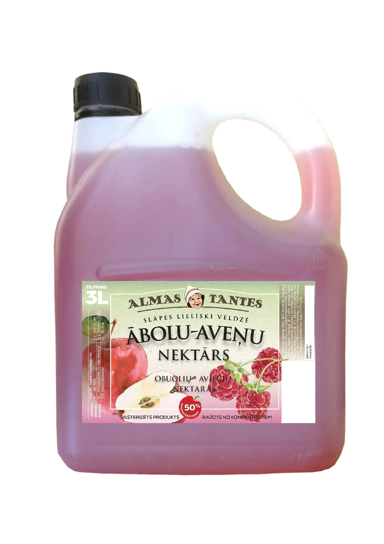 NEKTĀRS ALMAS TANTE ĀBOLU-AVEŅU HDPE, 3L