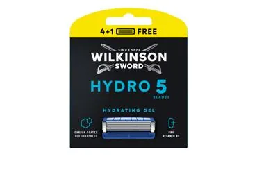 SKŪŠANĀS KASETES WILKINSON HYDRO VĪRIEŠIEM 5GAB.