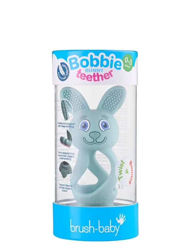Brush-Baby Bobby Bubby Teether zobgrauznītis eucalyptus