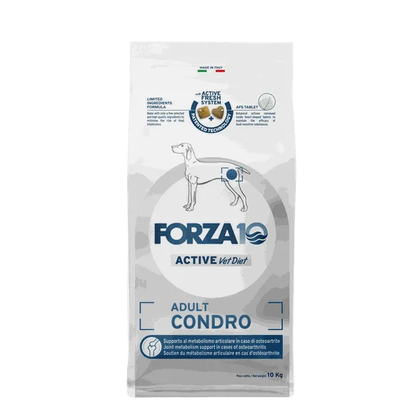 FORZA10 Active Vetdiet Adult condro, suņiem sausā barība, 10 kg