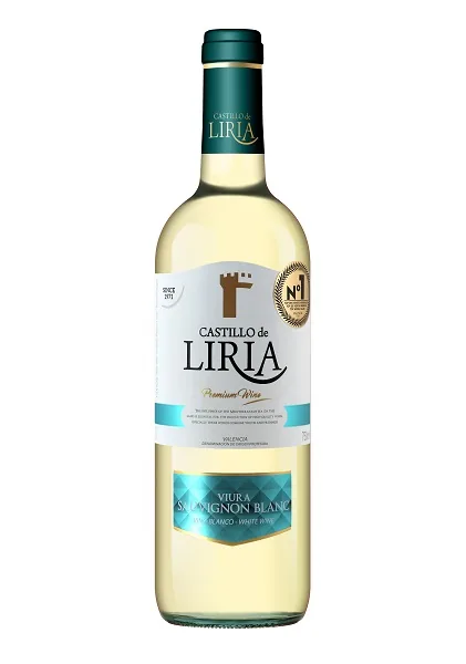 BALTVĪNS CASTILLO DE LIRIA, SAUSS, 11,5%, 0.75 L