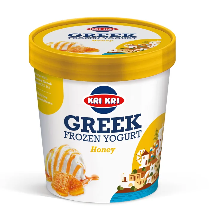 SALDĒJUMS KRI KRI AR GRIEĶU JOGURTU UN MEDU 450ML/320G