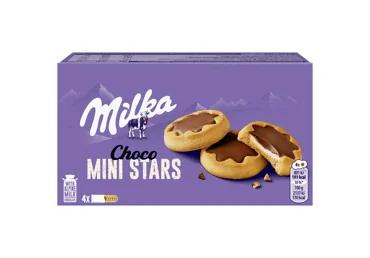CEPUMI MILKA CHOCO MINI STARS 150G