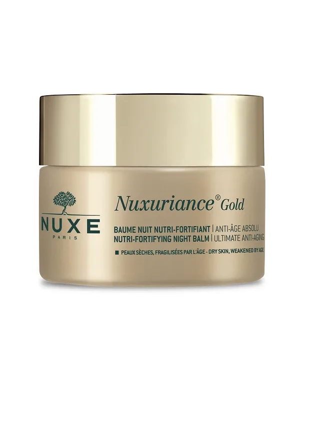 Nuxe Nuxuriance Gold nostiprinošs, pret novecošanos aizsargājošs nakts balzams, 50 ml