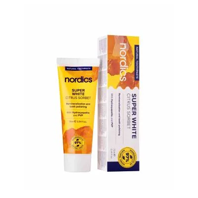 Nordics Super White Citrus sorbet zobu pasta 75 ml
