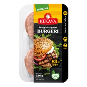 SVAIGI CĀĻA GAĻAS BURGERI, A/ATM., 0.22KG