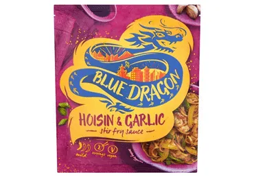 STIR FRY HOI SIN & ĶIPLOKU MĒRCE BLUEDRAGON 120G