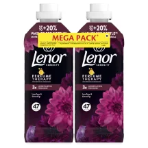 VEĻAS MĪKSTINĀTĀJS LENOR LOTUS FLOWER&DIAMOND FIGS 2X47MR 2X987ML