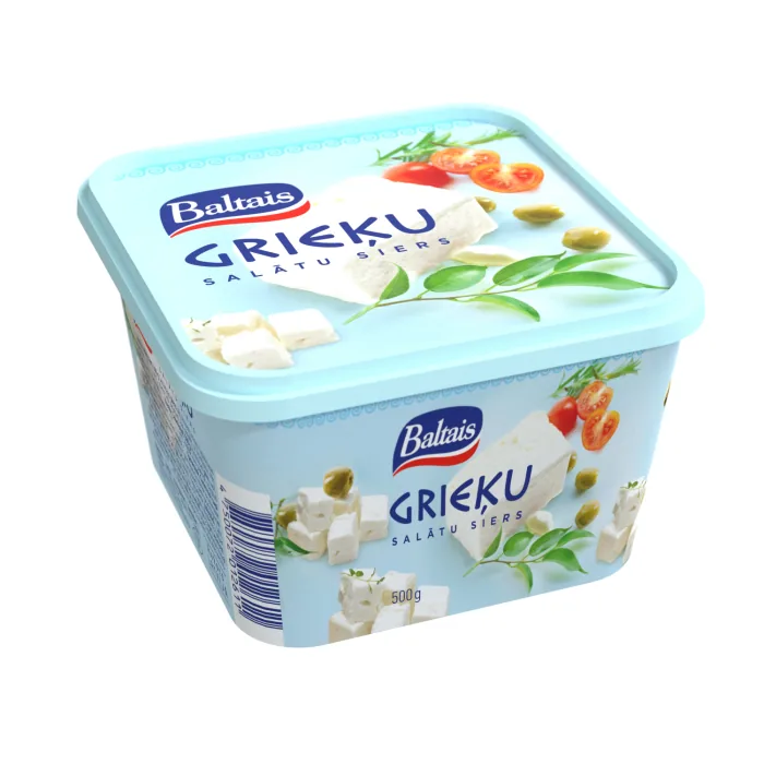 SIERS BALTAIS GRIEĶU SALĀTU SIERS 500G