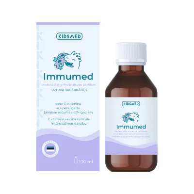 Kidsmed Immumed sīrups bērnu imunitātei 100 ml