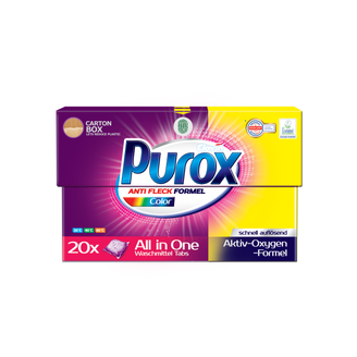 VEĻAS MAZG.KAPSULAS PUROX COLOR 20GAB