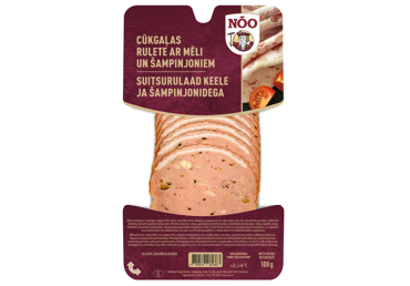 RULETE AR MĒLI UN ŠAMPINJONIEM NOO 100G