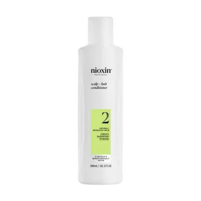 Nioxin system 2 kondicionieris dabiskiem matiem ar progresējošu tendenci kļūt plānākiem 300 ml
