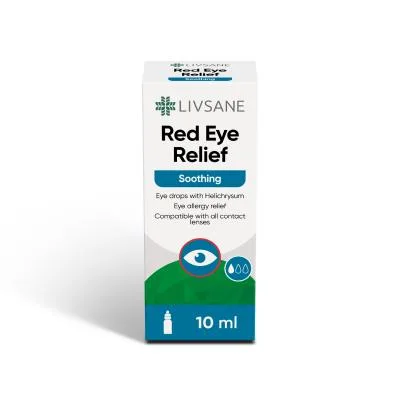 Livsane Red Eye Relief acu pilieni 10 ml