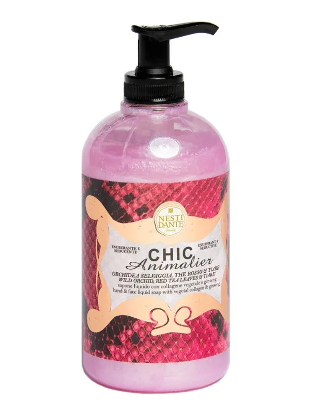 Dolce vivere chic animalier - red pyton šķidrās ziepes, 500 ml