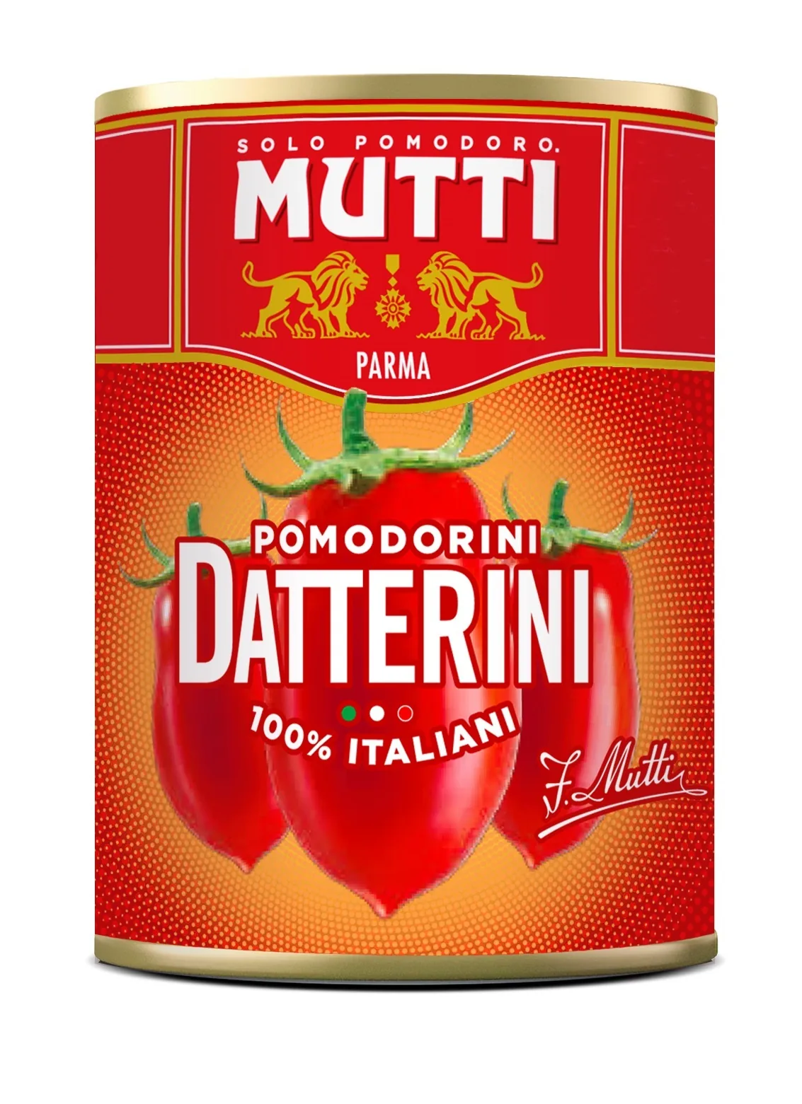 TOMĀTI MUTTI, DATTERINI, 400G/240G