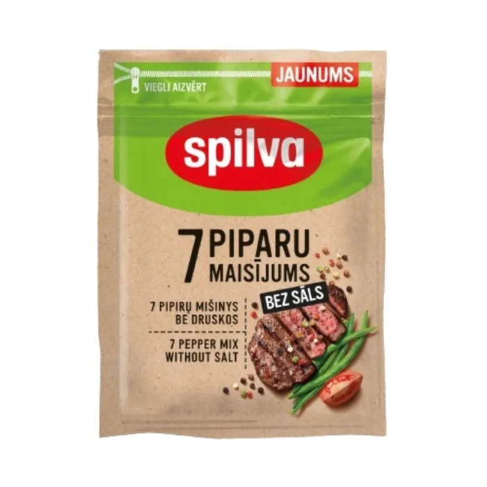 SEPTIŅU PIPARU MAISĪJUMS SPILVA BEZ SĀLS 13G
