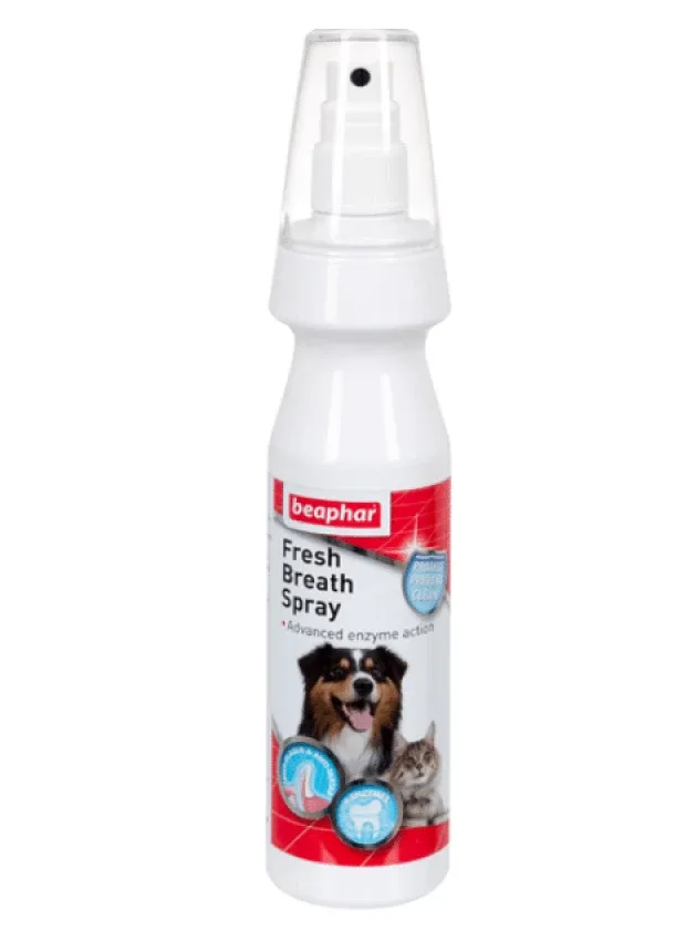 Beaphar Fresh Breath Aerosols suņu un kaķu zobu tīrīšanai, 150 ml