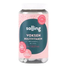 UZTURA BAGĀTINĀTĀJS SALLING MULTIVITAMĪNI PIEAUGUŠAJIEM 150 TABLETES