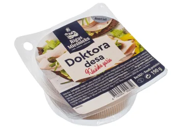 DESA DOKTORA KLASISKĀ RĪGAS MIESNIEKS ŠĶĒLĒS 190G
