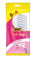 BIC TWIN LADY VIENREIZĒJIE SKUVEKĻI SIEVIETĒM, 12GAB.