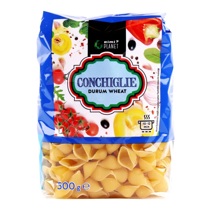 MAKARONI RIMI PLANET CONCHIGLIE 500G
