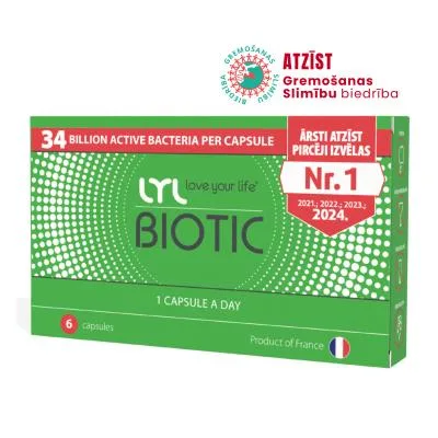 Lylbiotic, kapsulas, N6